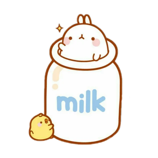 🐰 Стикер «Molang 《WSZB Remix》» для Telegram