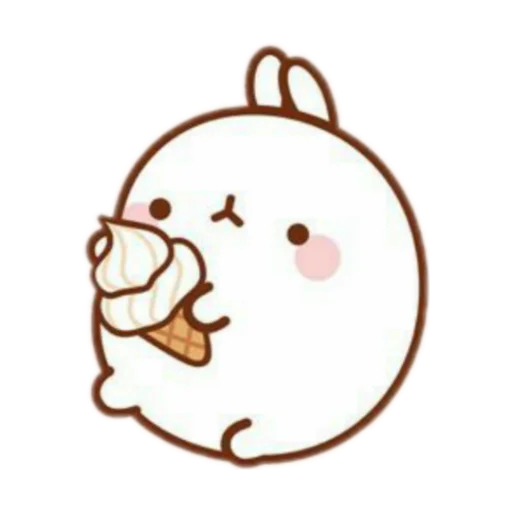 🐰 Стикер «Molang 《WSZB Remix》» для Telegram