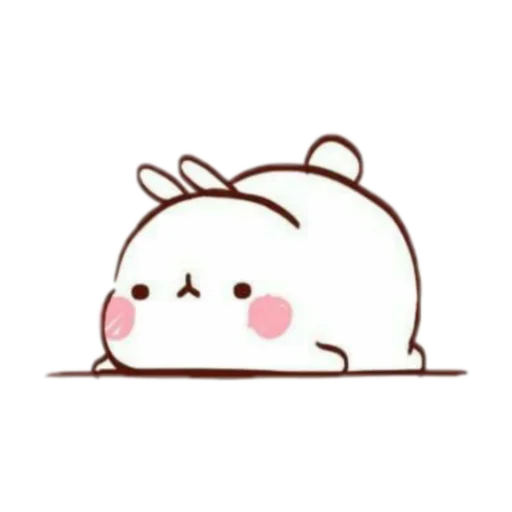 🐰 Стикер «Molang 《WSZB Remix》» для Telegram