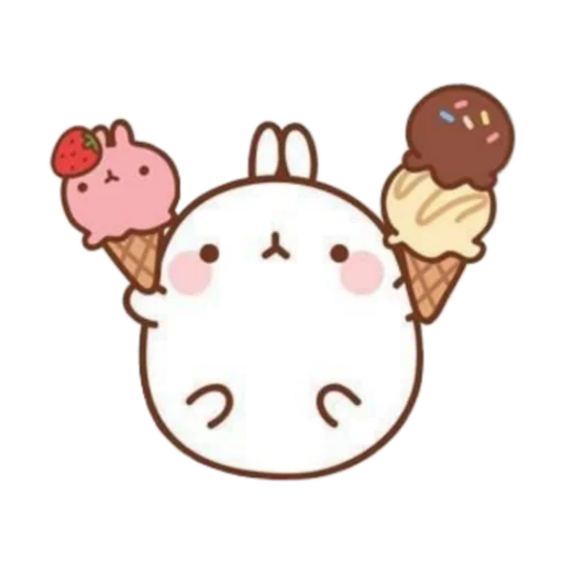 🐰 Стикер «Molang 《WSZB Remix》» для Telegram