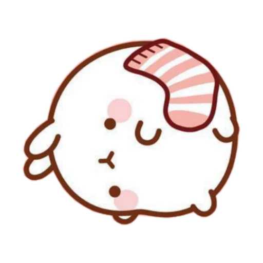 🐰 Стикер «Molang 《WSZB Remix》» для Telegram