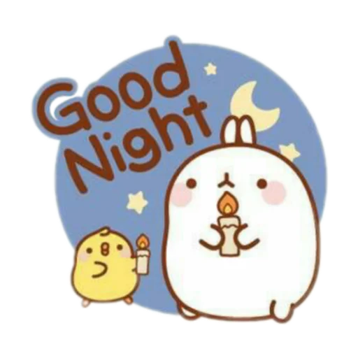 🐰 Стикер «Molang 《WSZB Remix》» для Telegram