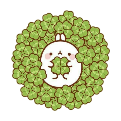 🐰 Стикер «Molang 《WSZB Remix》» для Telegram