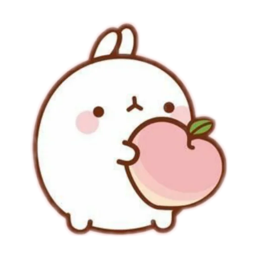 🐰 Стикер «Molang 《WSZB Remix》» для Telegram