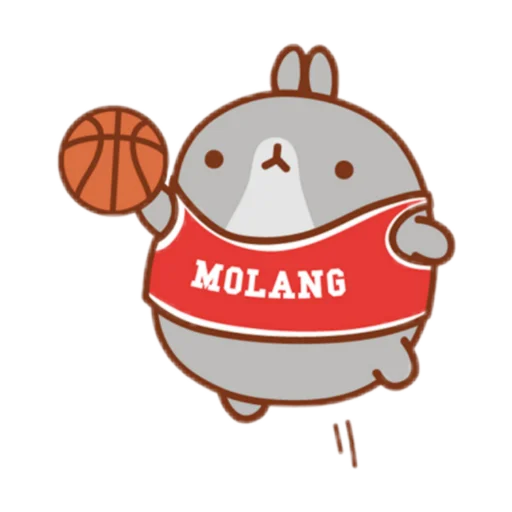 🐰 Стикер «Molang 《WSZB Remix》» для Telegram