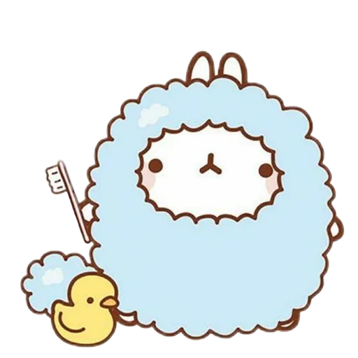 😶 Стикер «molang» для Telegram