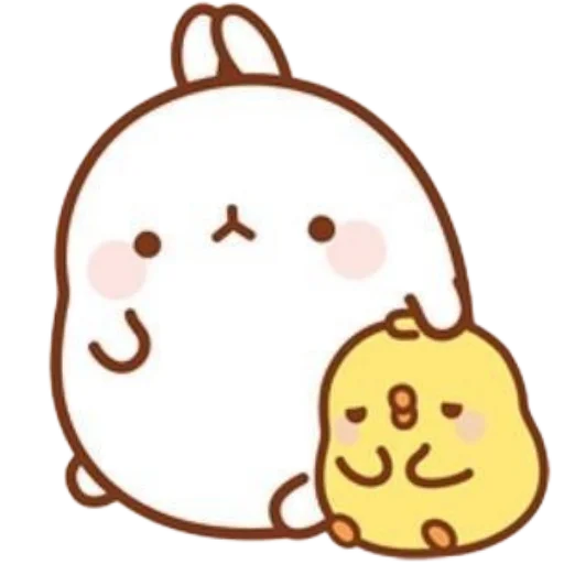 🙁 Стикер «molang» для Telegram