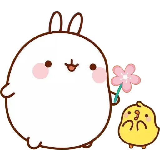 🙂 Стикер «molang» для Telegram
