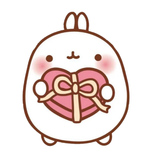 🎁 Стикер «molang» для Telegram