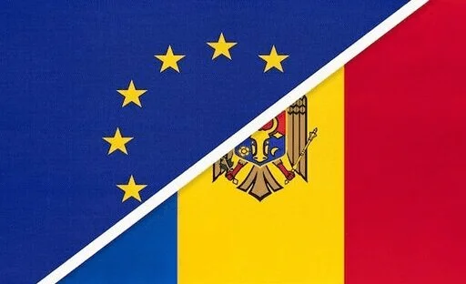 🇪🇺 Стикер «Moldova Mea» для Telegram