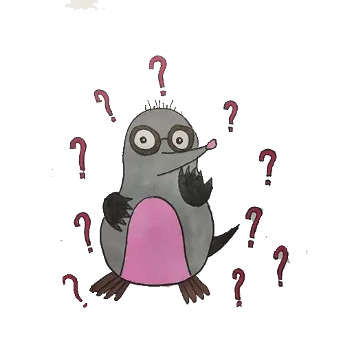 🤔 Стикер «The mole Gennady» для Telegram