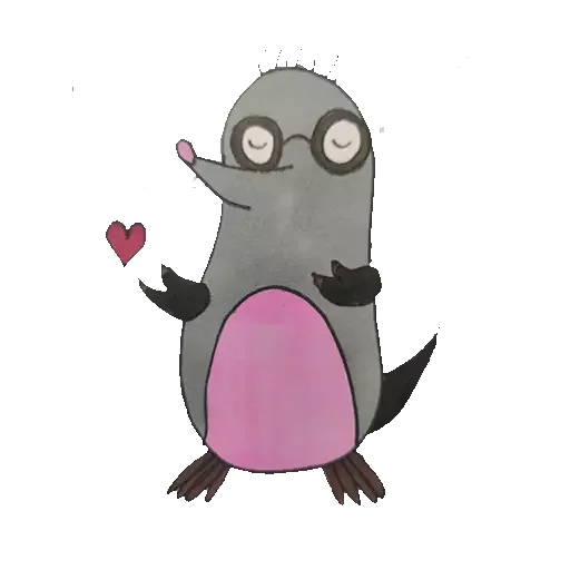 💋 Стикер «The mole Gennady» для Telegram