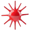 Стикер 39 3D molecule