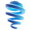 Стикер 16 3D molecule