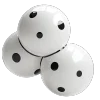 Стикер 5 3D molecule