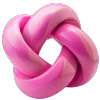 Стикер 34 3D molecule