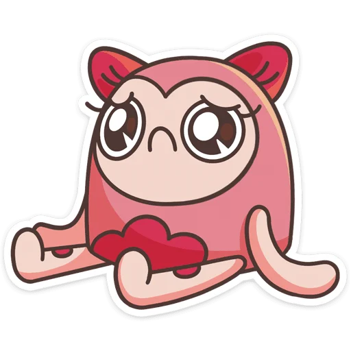 🥺 Стикер «Моли» для Telegram