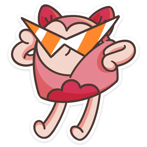😎 Стикер «Моли» для Telegram