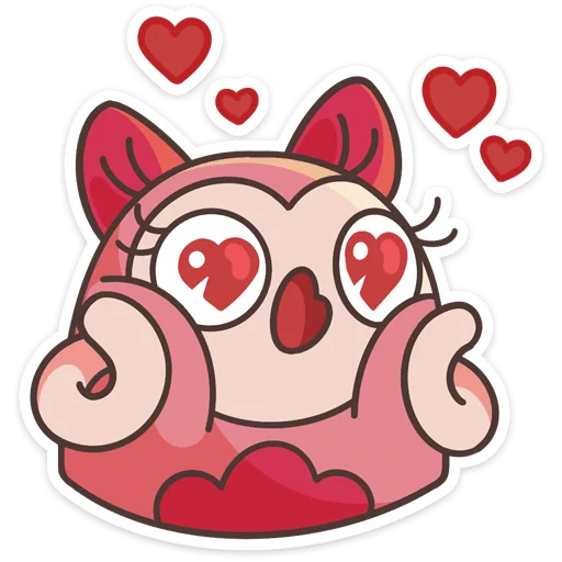 🥰 Стикер «Моли» для Telegram