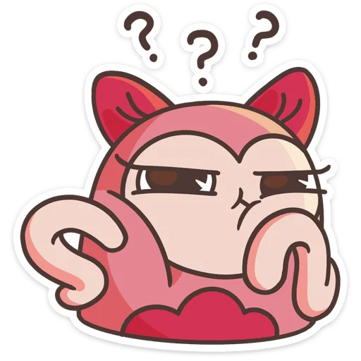 🤔 Стикер «Моли» для Telegram