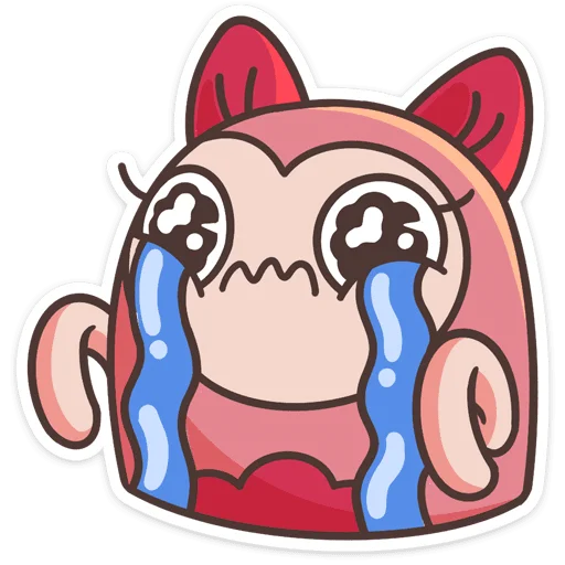 😭 Стикер «Моли» для Telegram