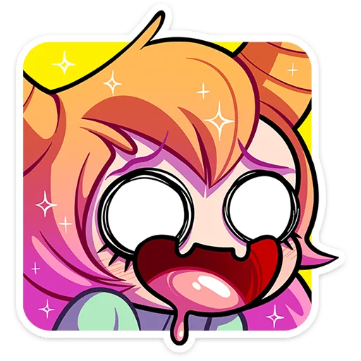 🤩 Стикер «Молли» для Telegram