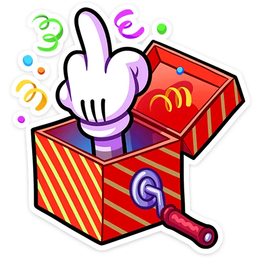 🖕 Стикер «Молли» для Telegram