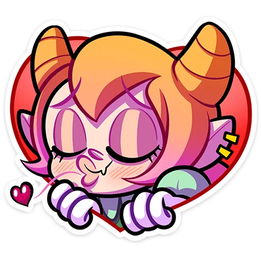 😘 Стикер «Молли» для Telegram