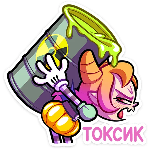 🤢 Стикер «Молли» для Telegram