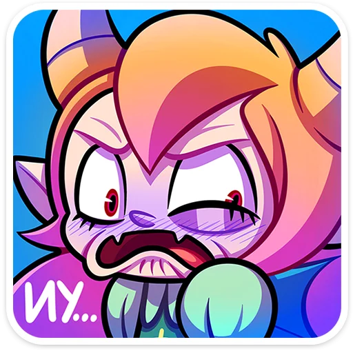 🎃 Стикер «Молли» для Telegram