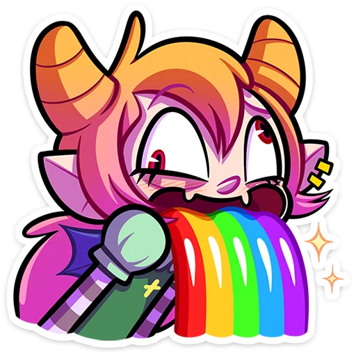 🤩 Стикер «Молли» для Telegram