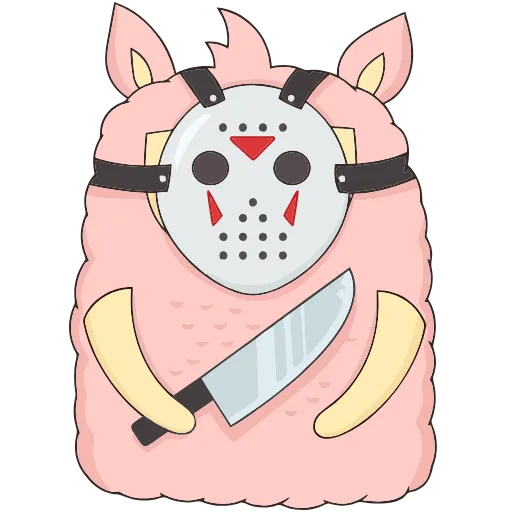 🔪 Эмодзи «Лама Молли» для Telegram
