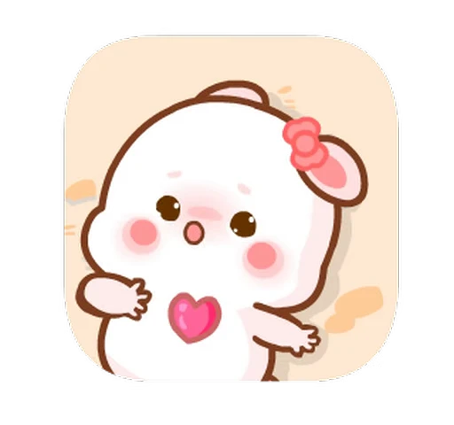 🥵 Стикер «Molly & Peter» для Telegram