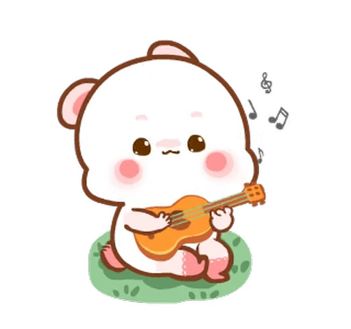 🎸 Стикер «Molly & Peter» для Telegram