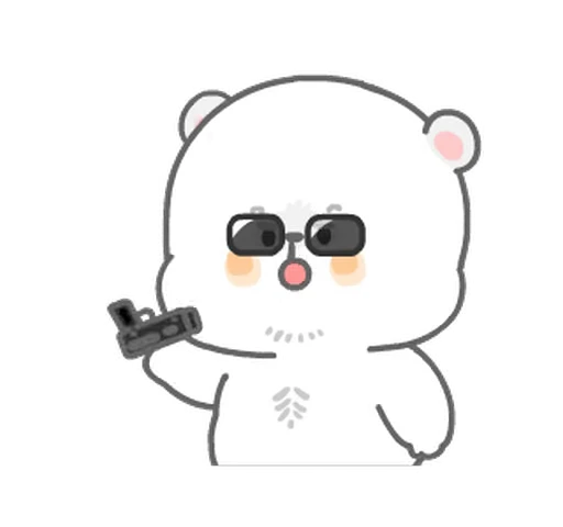 😎 Стикер «Molly & Peter» для Telegram