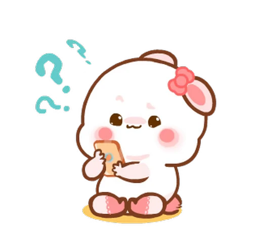 ❓ Стикер «Molly & Peter» для Telegram
