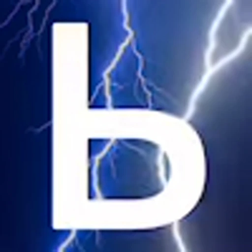 ⚡ Эмодзи «Буквы в молниях» для Telegram