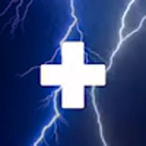 ⚡ Эмодзи «Буквы в молниях» для Telegram