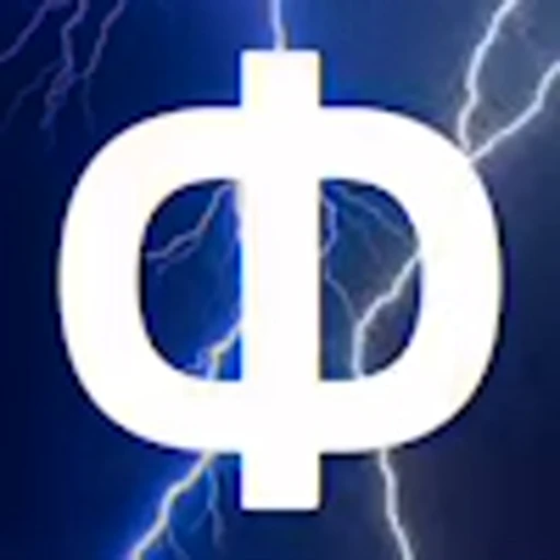 ⚡ Эмодзи «Буквы в молниях» для Telegram