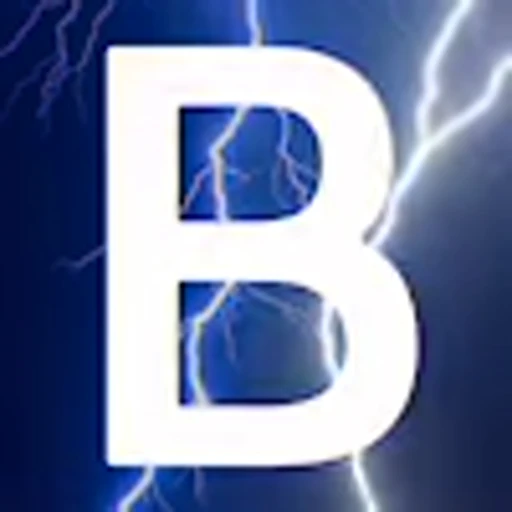 ⚡ Эмодзи «Буквы в молниях» для Telegram