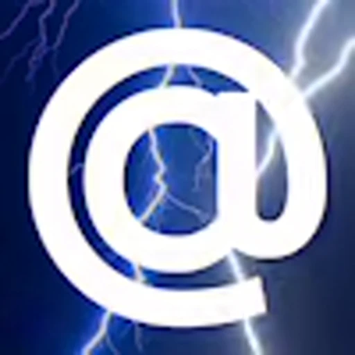 ⚡ Эмодзи «Буквы в молниях» для Telegram