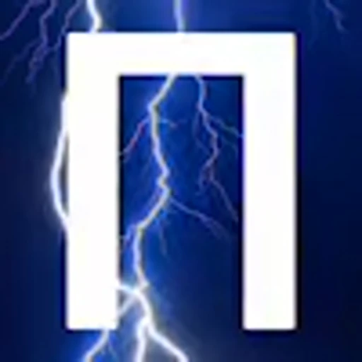 ⚡ Эмодзи «Буквы в молниях» для Telegram