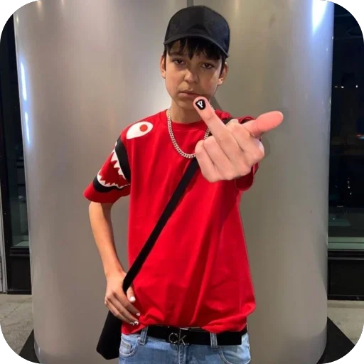 🖕 Стикер «Young Plato» для Telegram