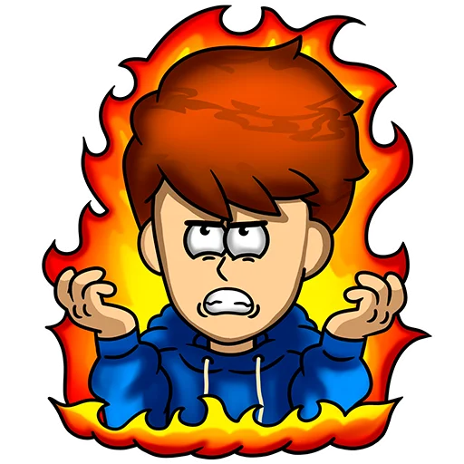 😡 Стикер «MOLODSAI_LOL» для Telegram