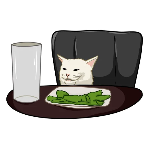 🐱 Стикер «Порция Мемчиков» для Telegram