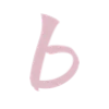 🌸 Эмодзи «Розовые буквы, иконки для мам» для Telegram