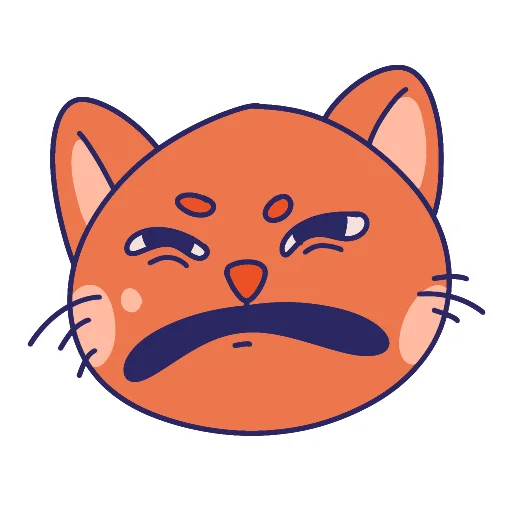 😠 Стикер «MOM The Cat» для Telegram