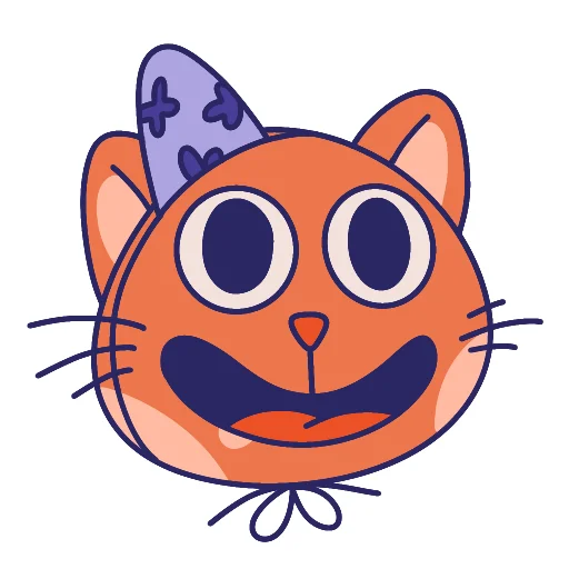 Стикерпак MOM The Cat для Telegram