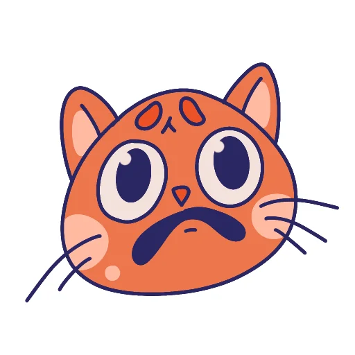 😟 Стикер «MOM The Cat» для Telegram