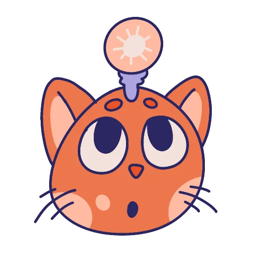 🤯 Стикер «MOM The Cat» для Telegram